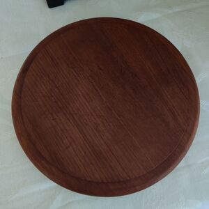 Vintage Goodwood Teak Wood Footed Board Base